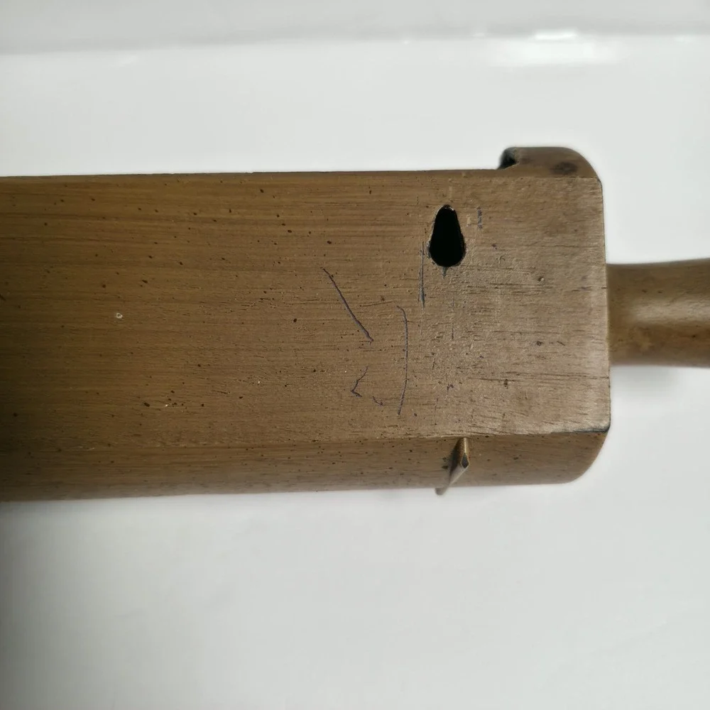 Vintage 1985 HOMCO Rolling Pin Wall Pocket Planter Kitchen Decor Faux Wood